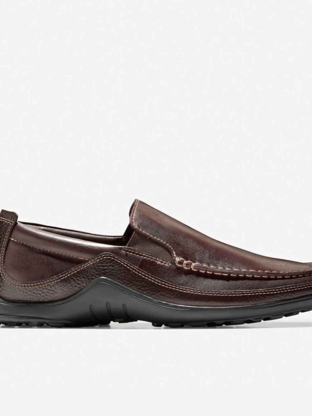 Cole Haan Tucker Venetian Loafers Brown French Roast, Size 7.5M - NEW - Picture 2 of 4